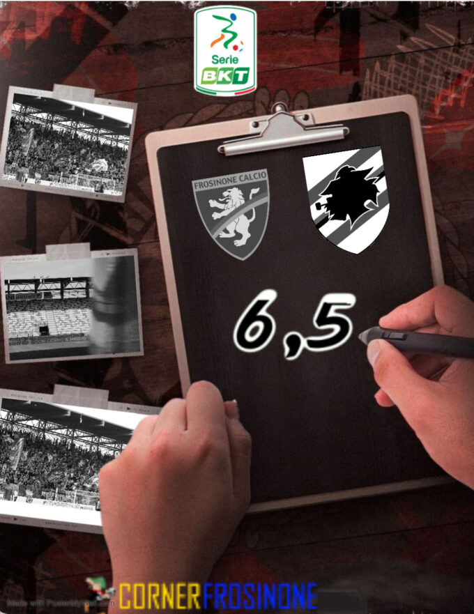 Le pagelle di Frosinone-Sampdoria: Fiori il migliore, bene Corrado