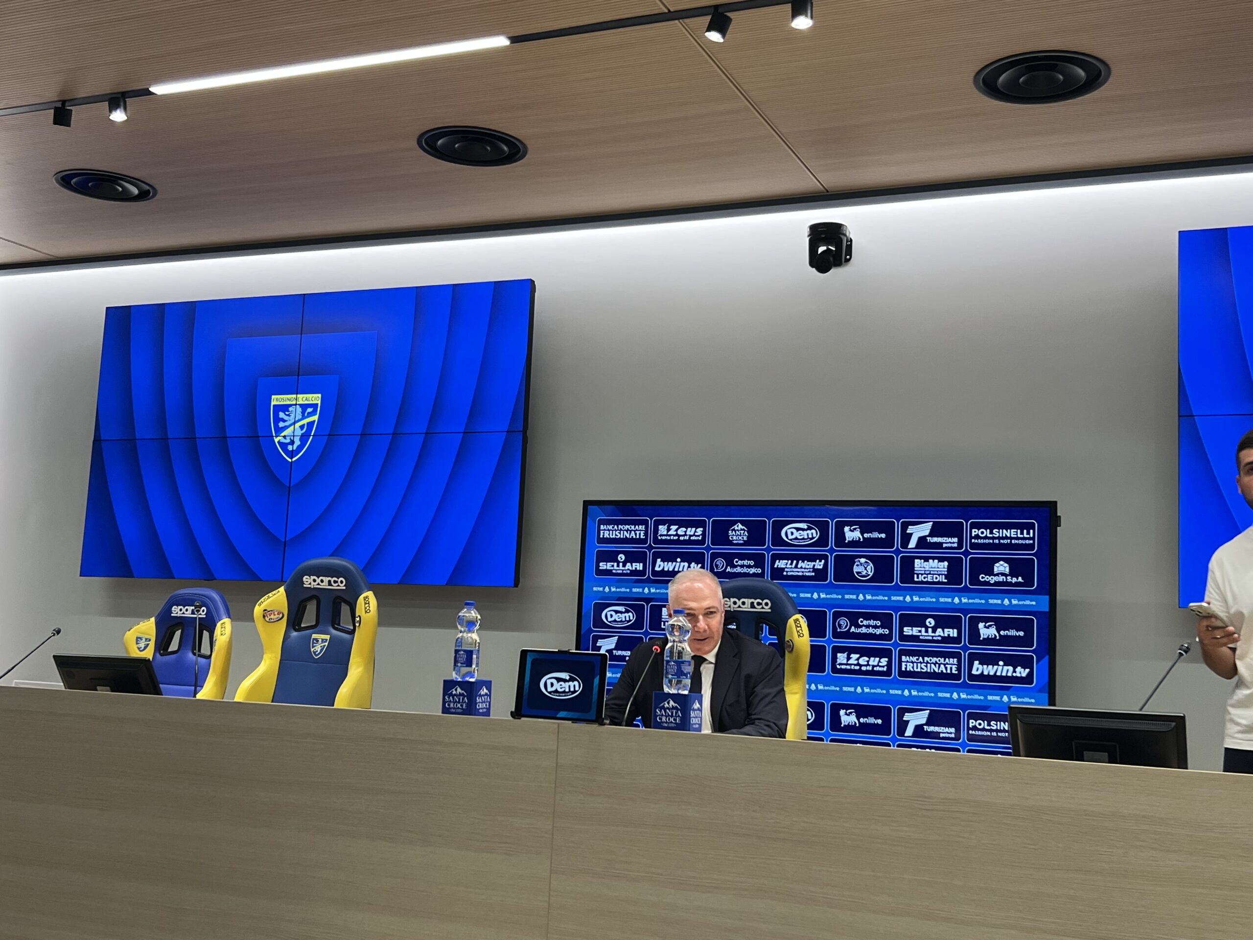 Alvini: “Il Frosinone contro la Juventus con coraggio”